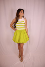 Twist and Pop Mini Dress