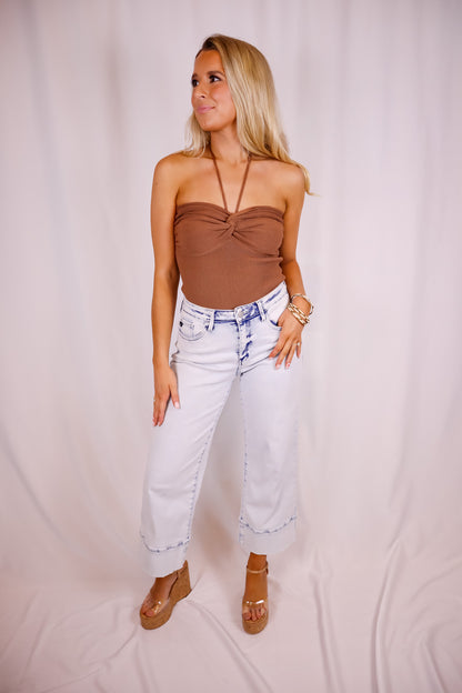 Chocolate Halter Top