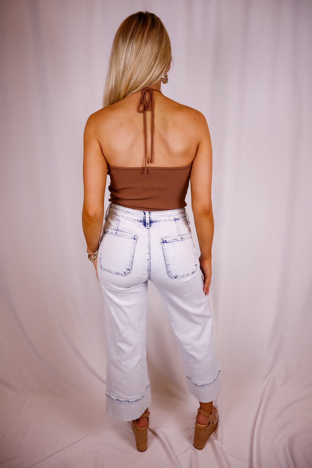 Chocolate Halter Top