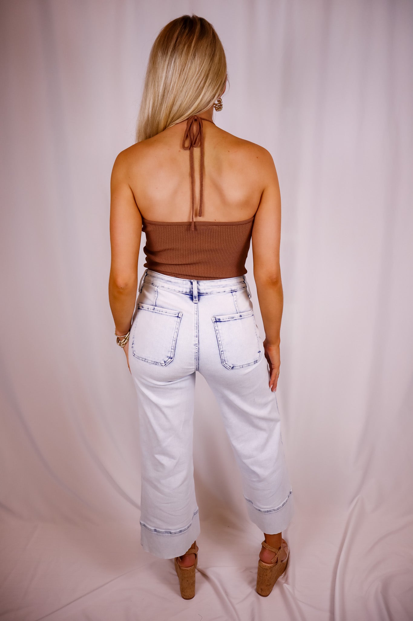 Chocolate Halter Top