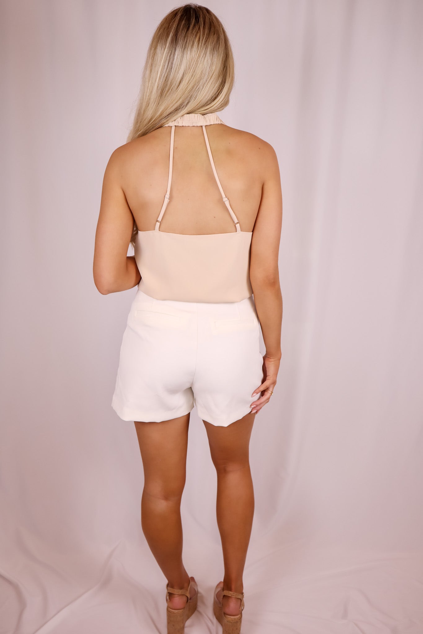 Champagne Twist Top