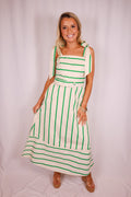Mint Breeze Midi Sundress