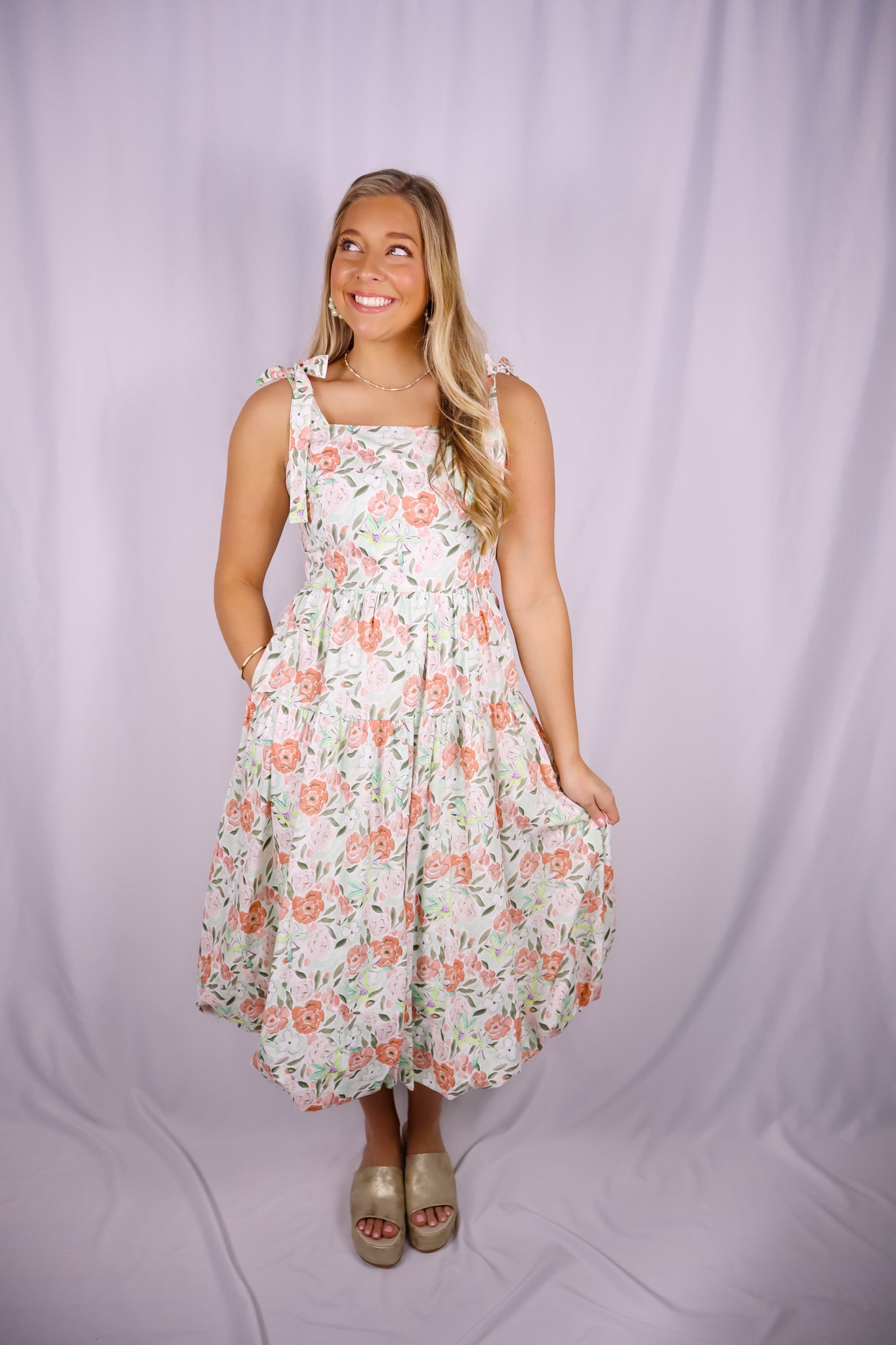 April Bubble Dress – Belle & Rosa Threads
