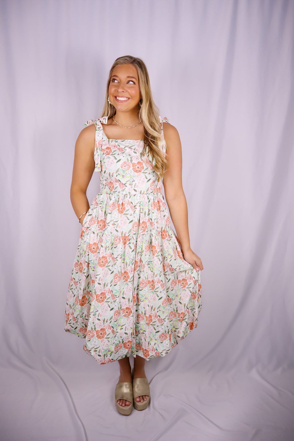 April Bubble Dress