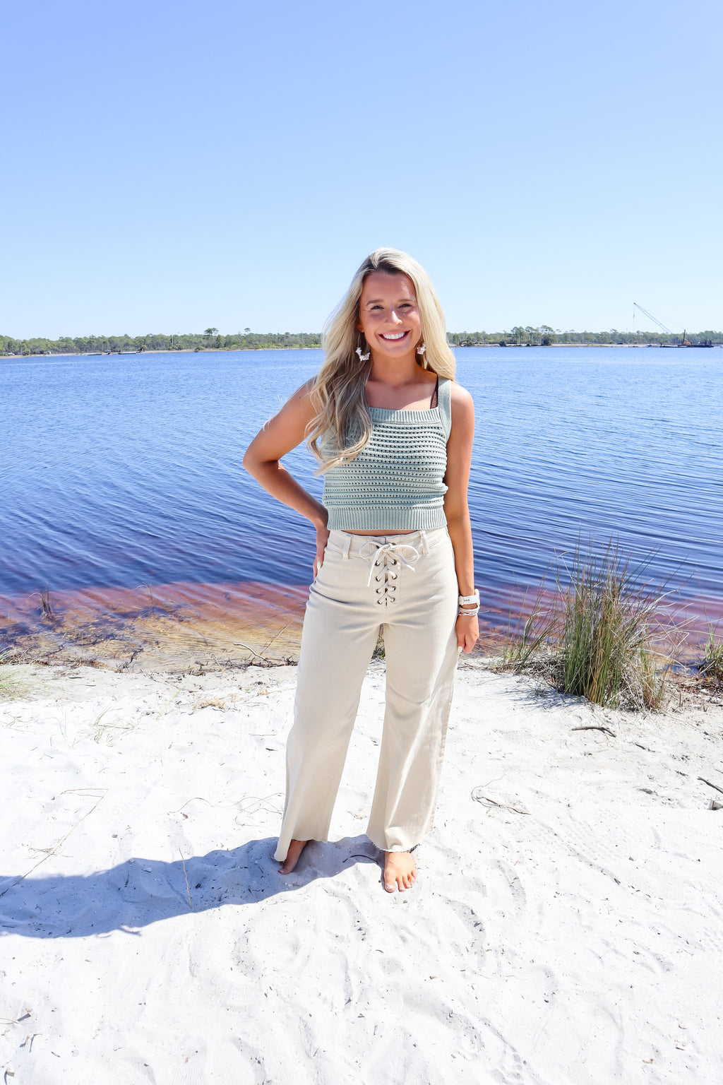 Sandy Wide Leg Bottoms