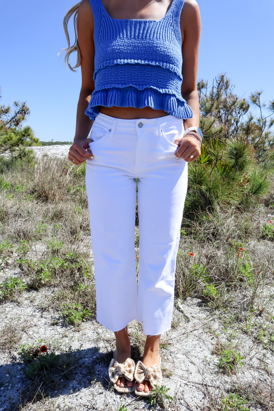 Harbor White Jeans