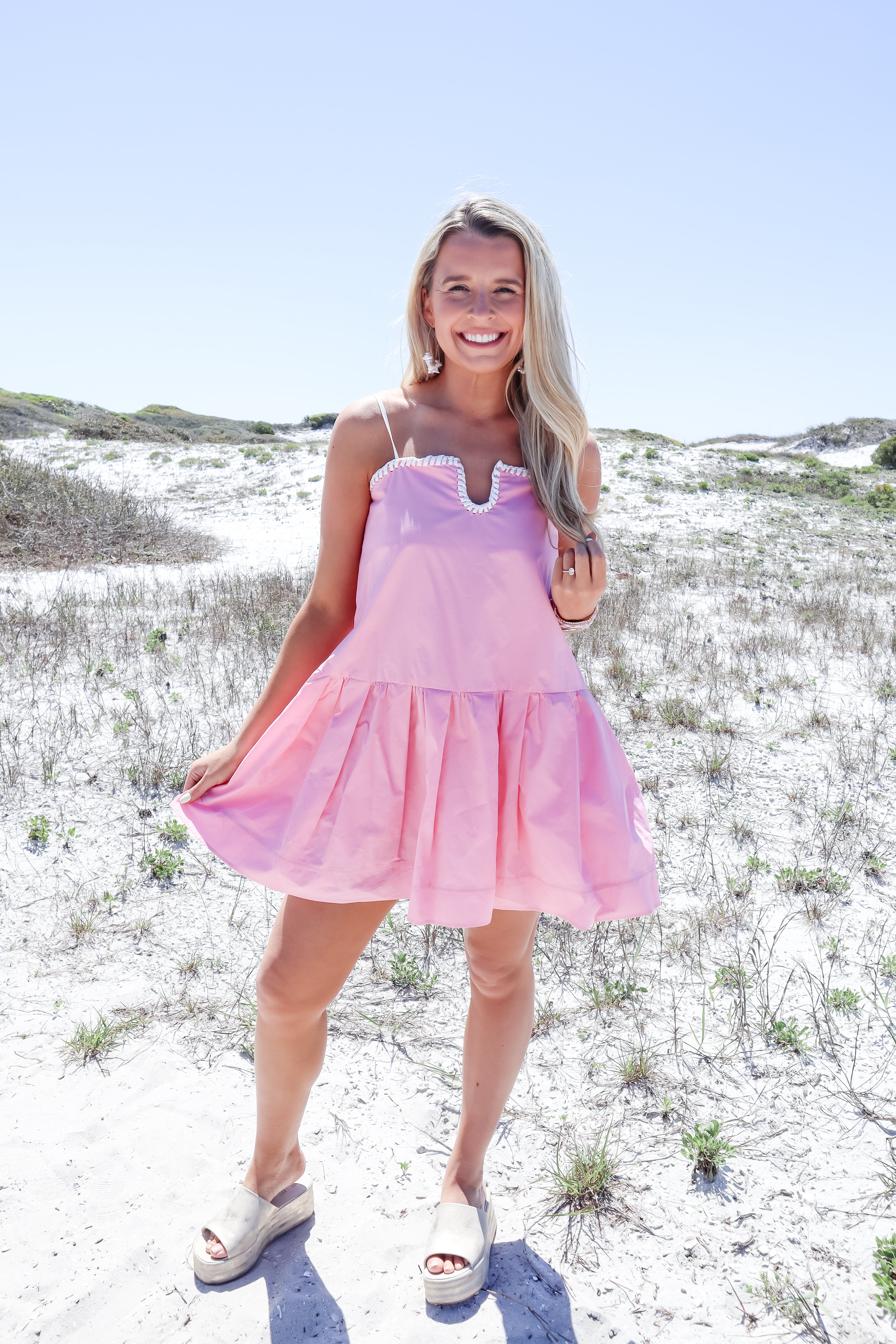 Cotton Candy Breeze Dress