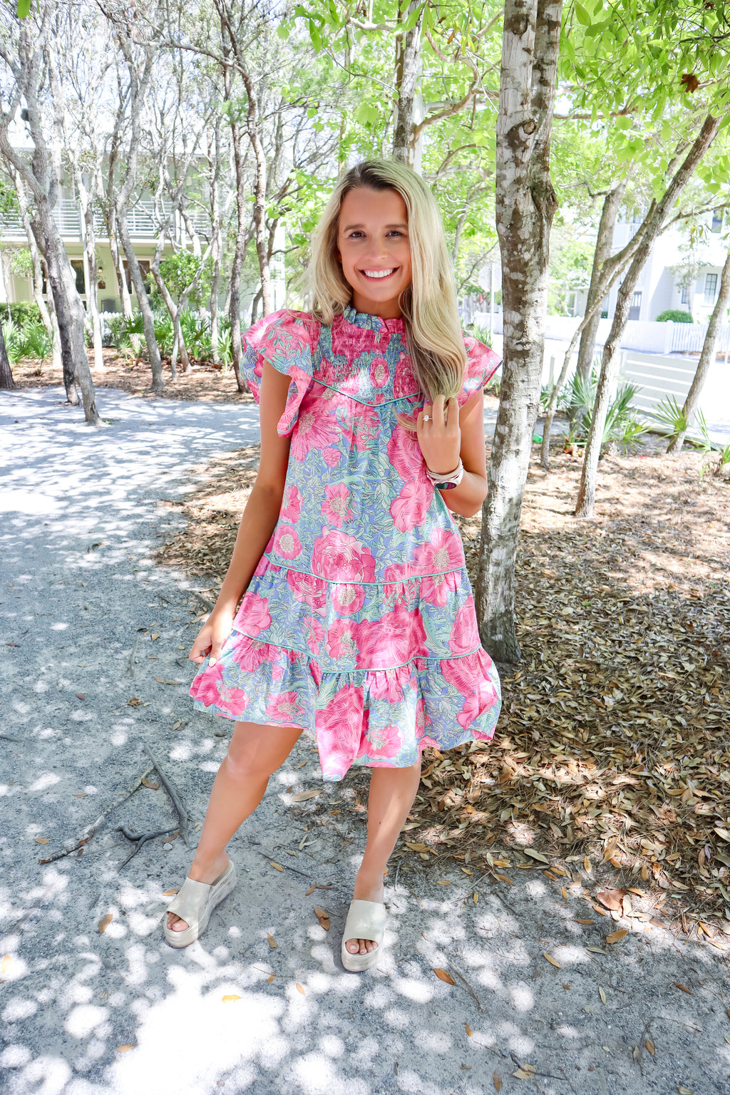 Day in the Sun Floral Dress
