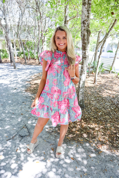 Day in the Sun Floral Dress