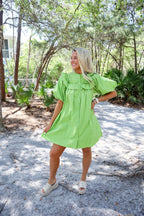 Garden Party Ruffle Mini Dress