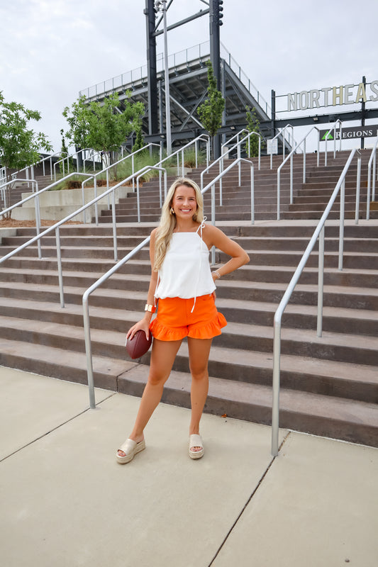 Cloud Bubble Tie Top