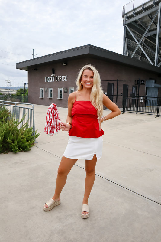 Touchdown Peplum Tank