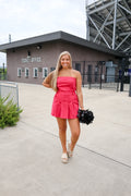 Redzone Romper Dress