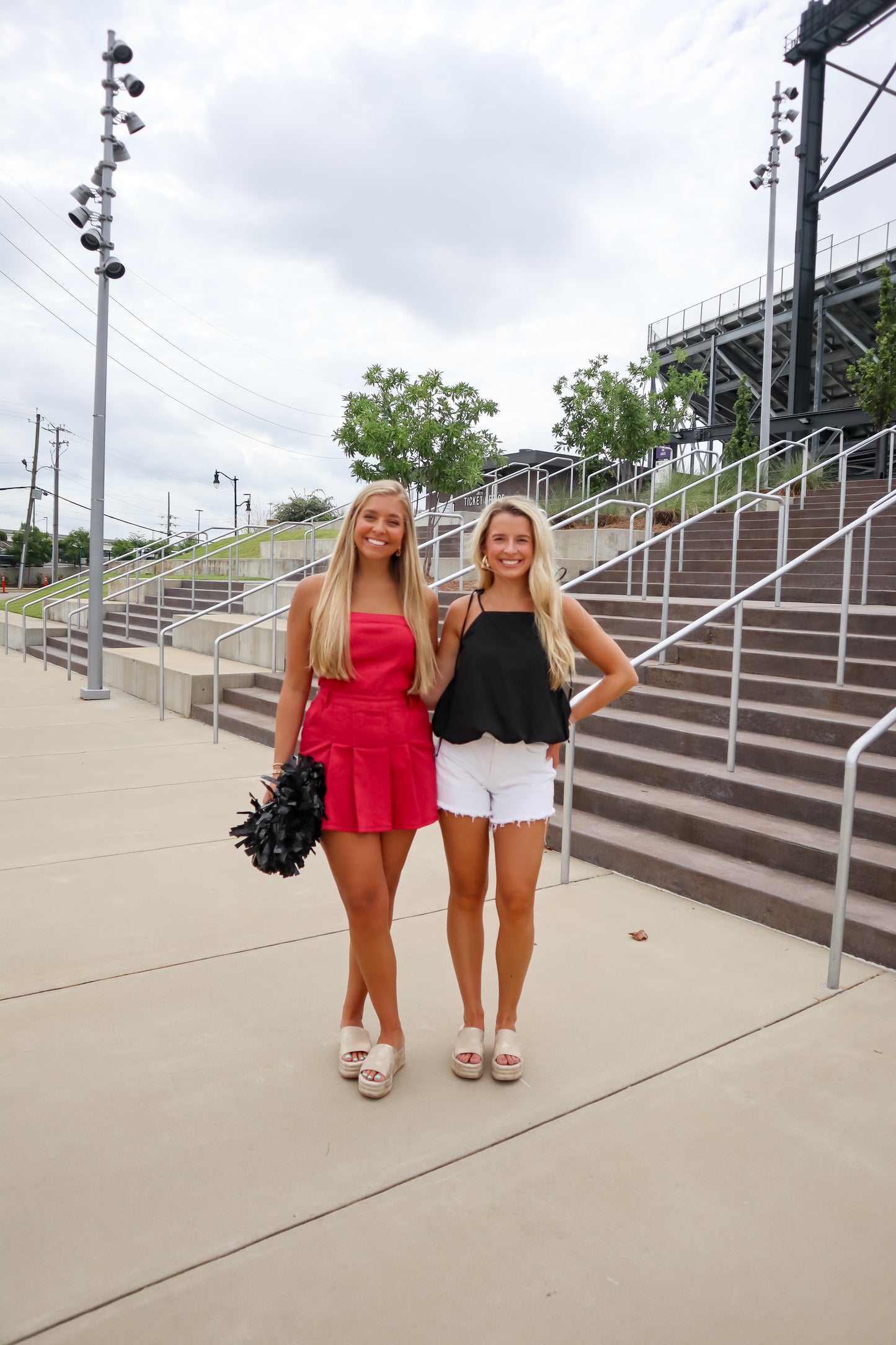 Redzone Romper Dress