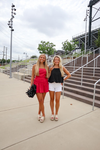 Redzone Romper Dress