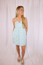 Hydrangea Mini Dress