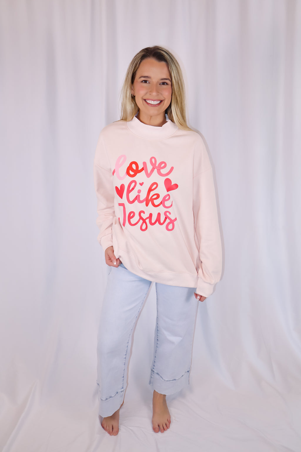 Love Like Jesus Mockneck