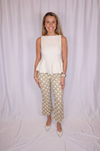 Flare Dotted Pants