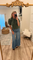 Sadie Tie-Neck Blouse