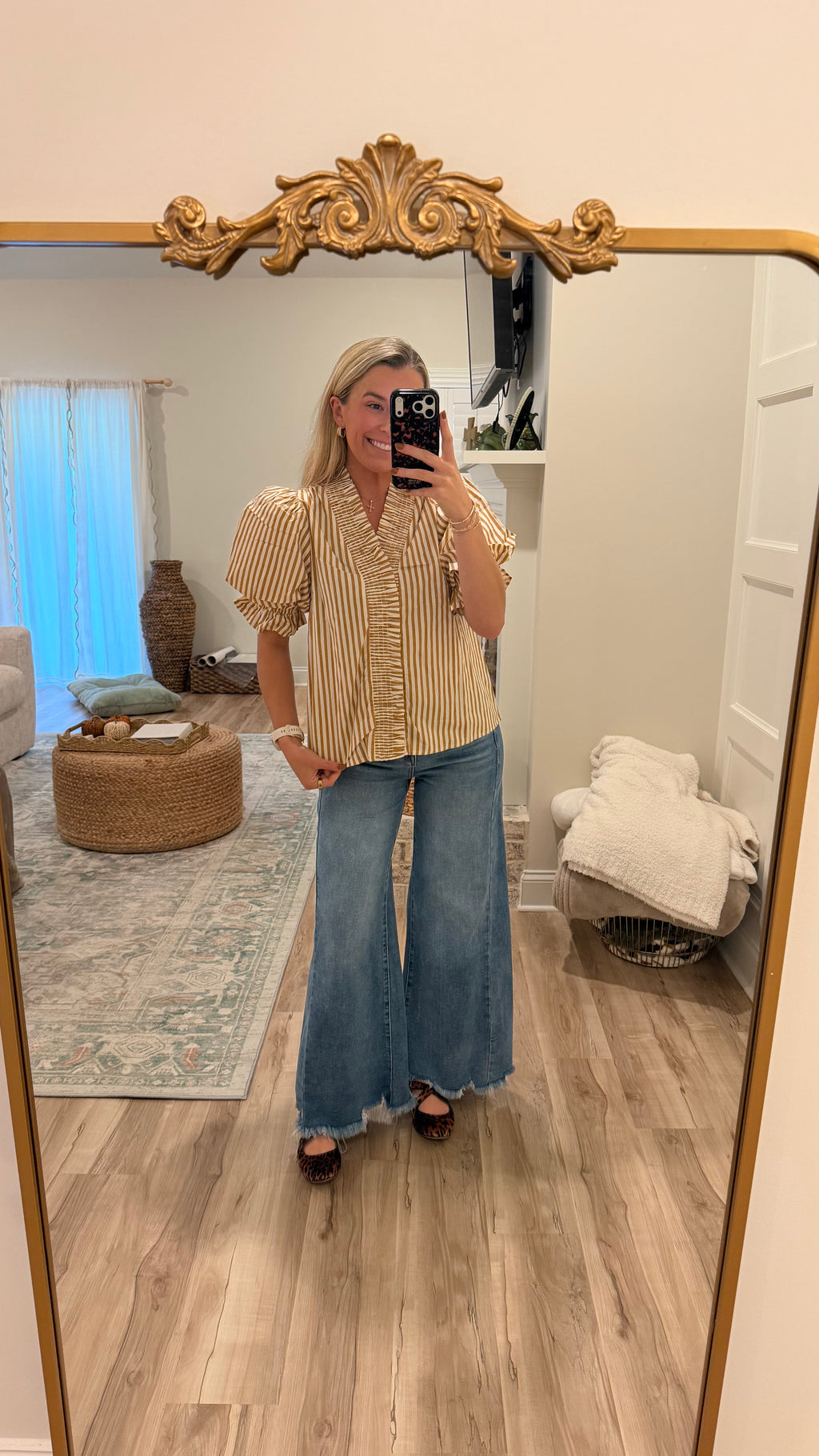 Madeline Ruffle Top