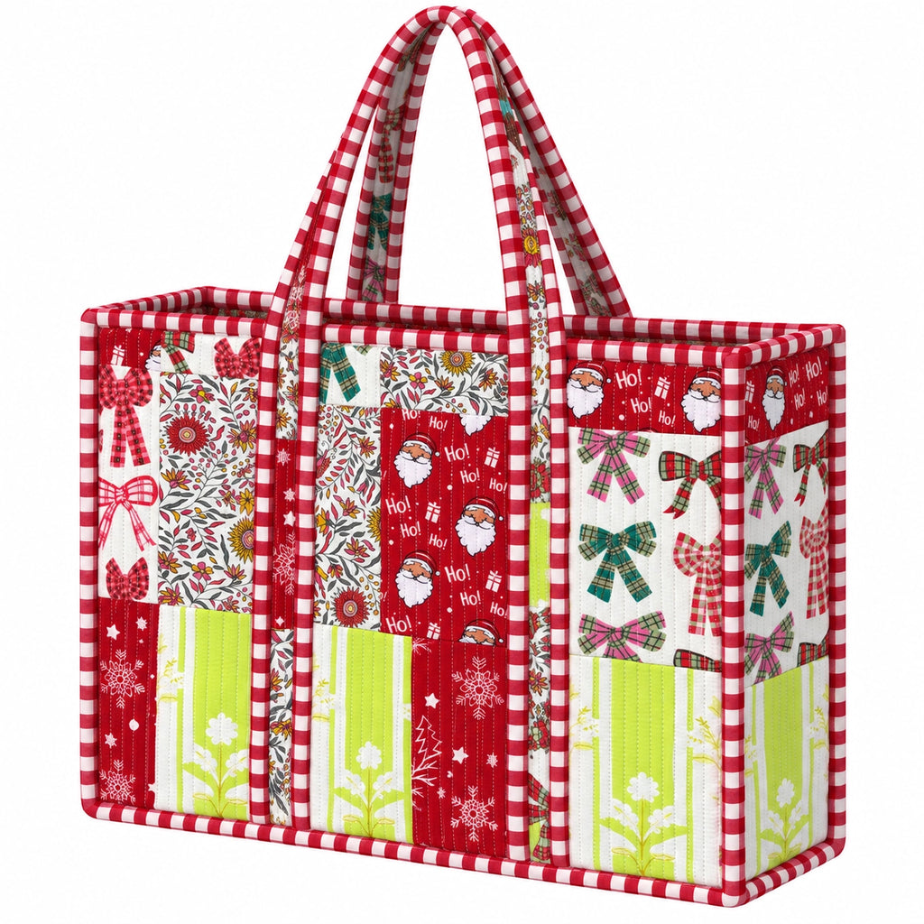 Noel Quilted Large Tote