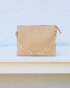 Caroline Hill Ariana Crossbody Natural