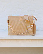 Caroline Hill Ariana Crossbody Natural