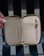 Caroline Hill Blakely Wallet Saddle EO