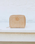 Caroline Hill Blakely Wallet Natural Lattice