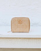 Caroline Hill Blakely Wallet Natural Lattice