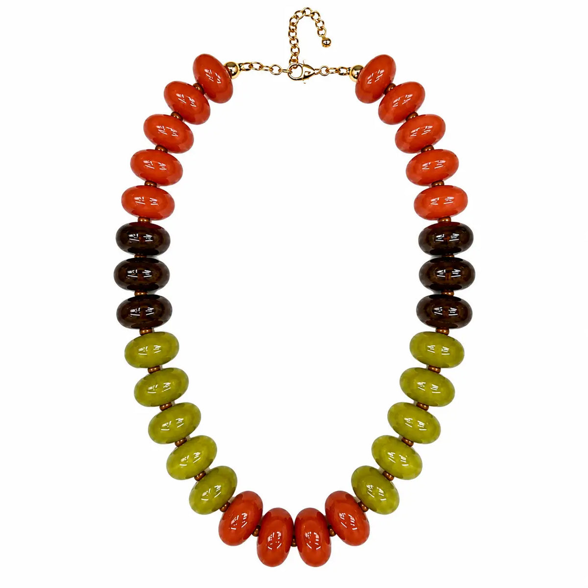 Autumn Beaded Necklace