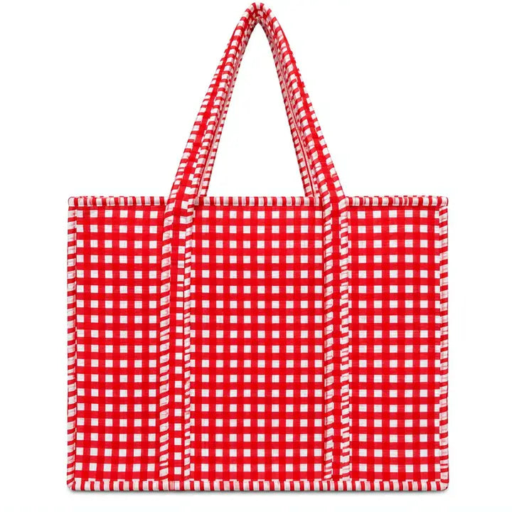 Poppy Quilted Tote