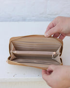 Caroline Hill Penelope Wallet Natural